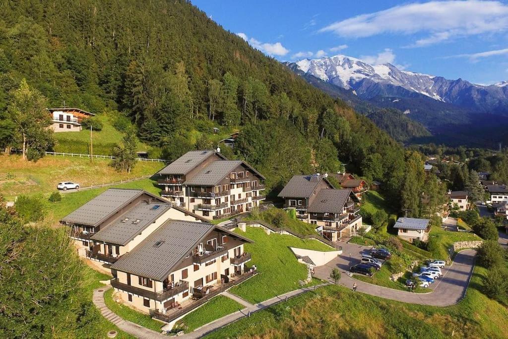 Appartement Dans Chalet Avec Piscine Couverte Saint-Gervais-les-Bains Buitenkant foto