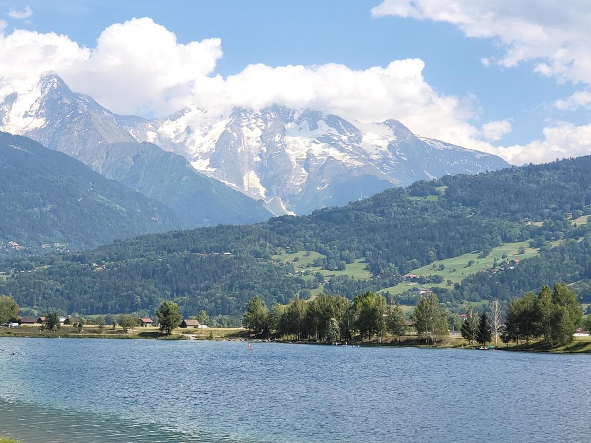 Appartement Dans Chalet Avec Piscine Couverte Saint-Gervais-les-Bains Buitenkant foto