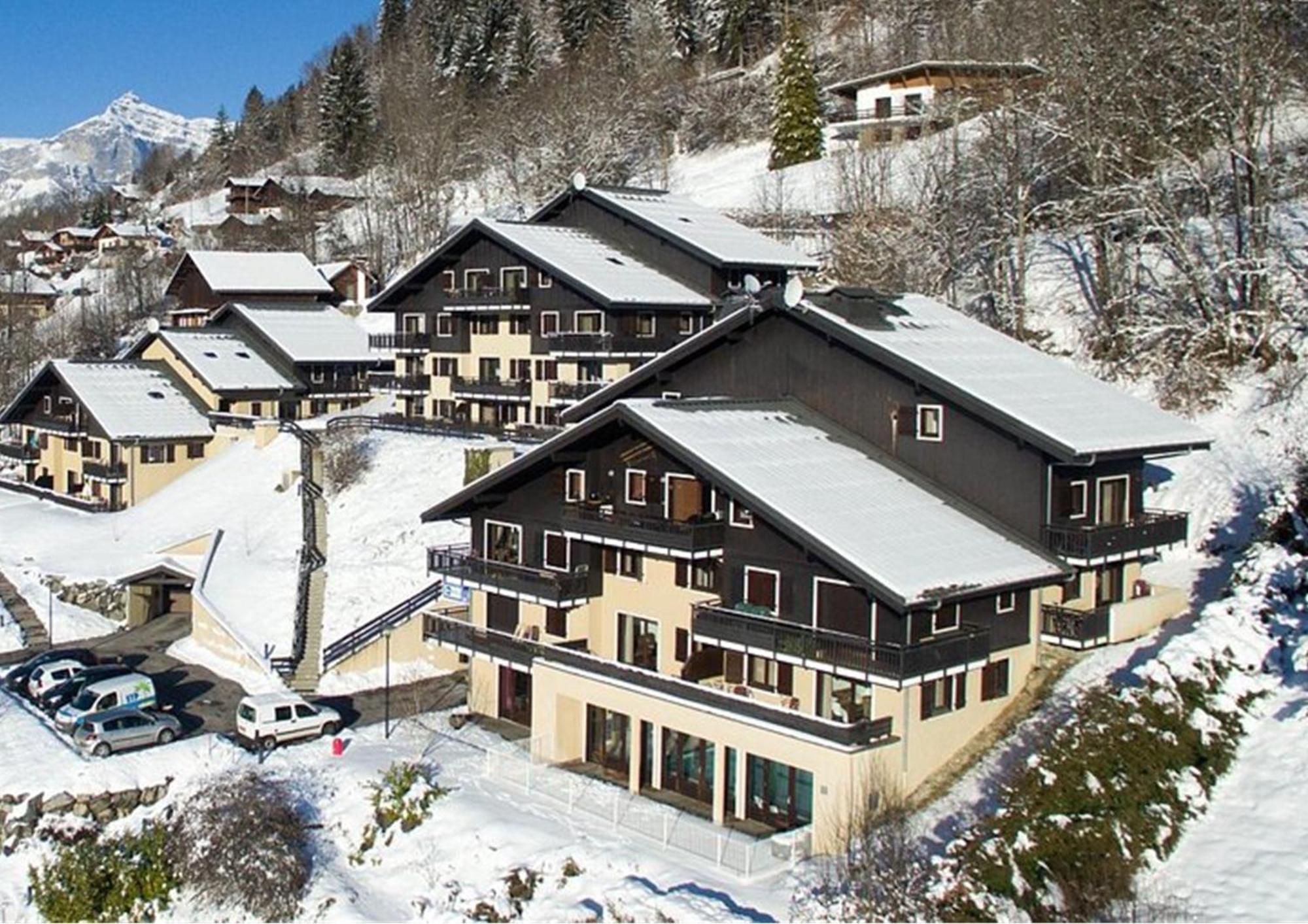 Appartement Dans Chalet Avec Piscine Couverte Saint-Gervais-les-Bains Buitenkant foto